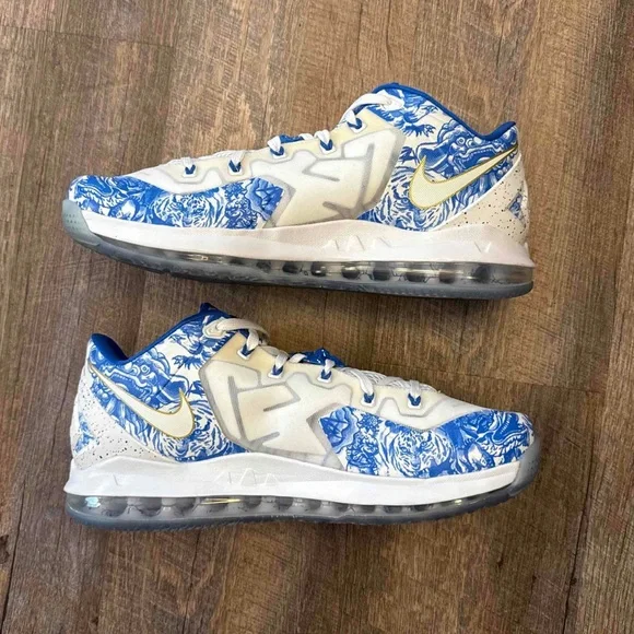 Nike LeBron 11 XI Low Ch Pack China Blue White - Picture 3 of 8